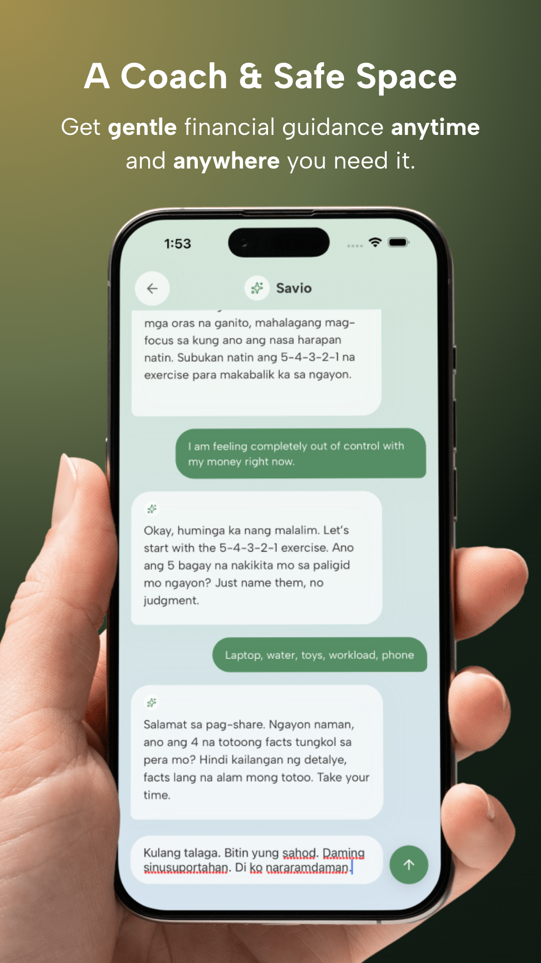 Savio app screenshot 3
